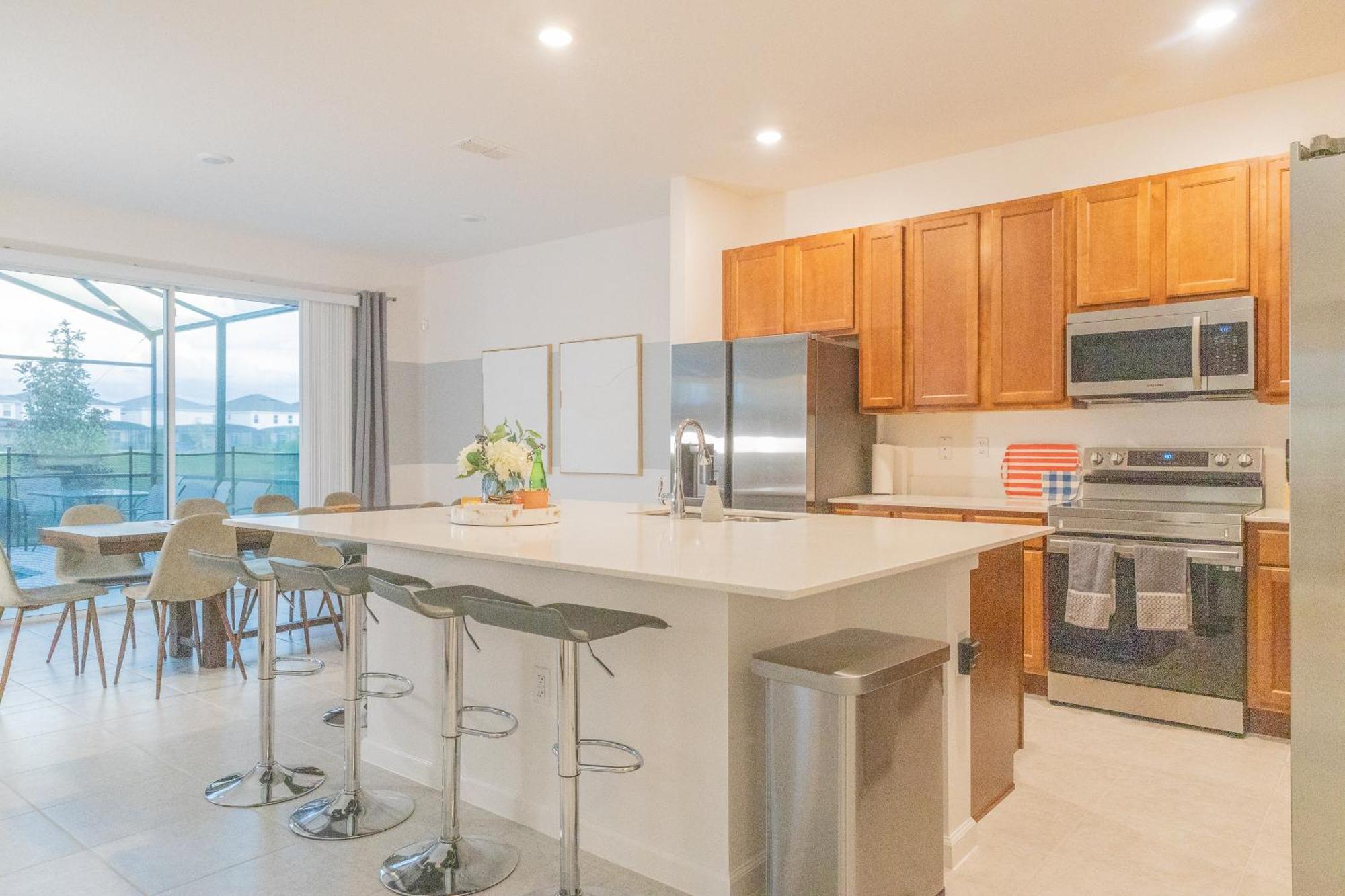 Waterfront Brand New Modern Luxury 8 Bedroom Pool House! Sleeps 16 Kissimmee Exterior foto